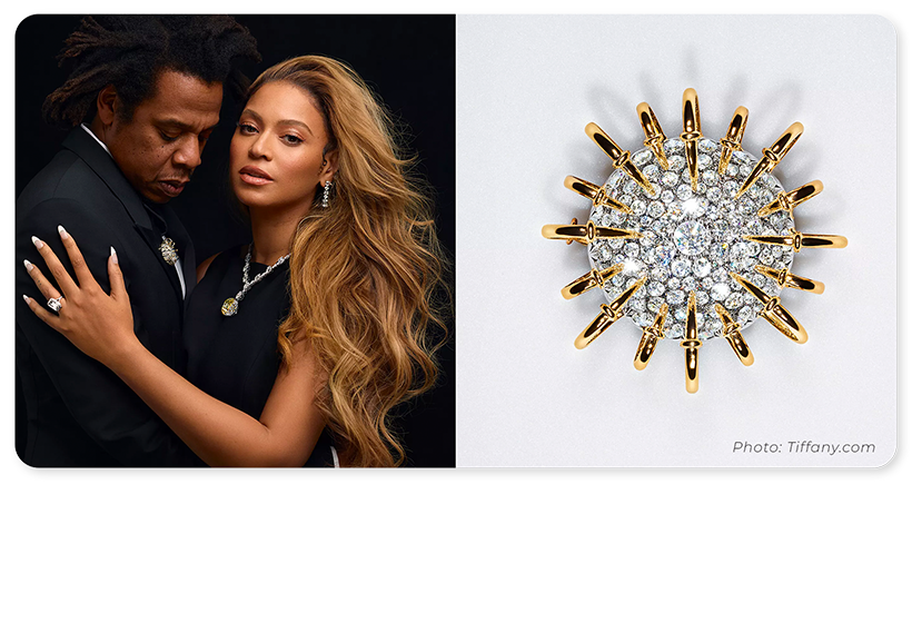 celebrity ecommerce collaboration tiffany