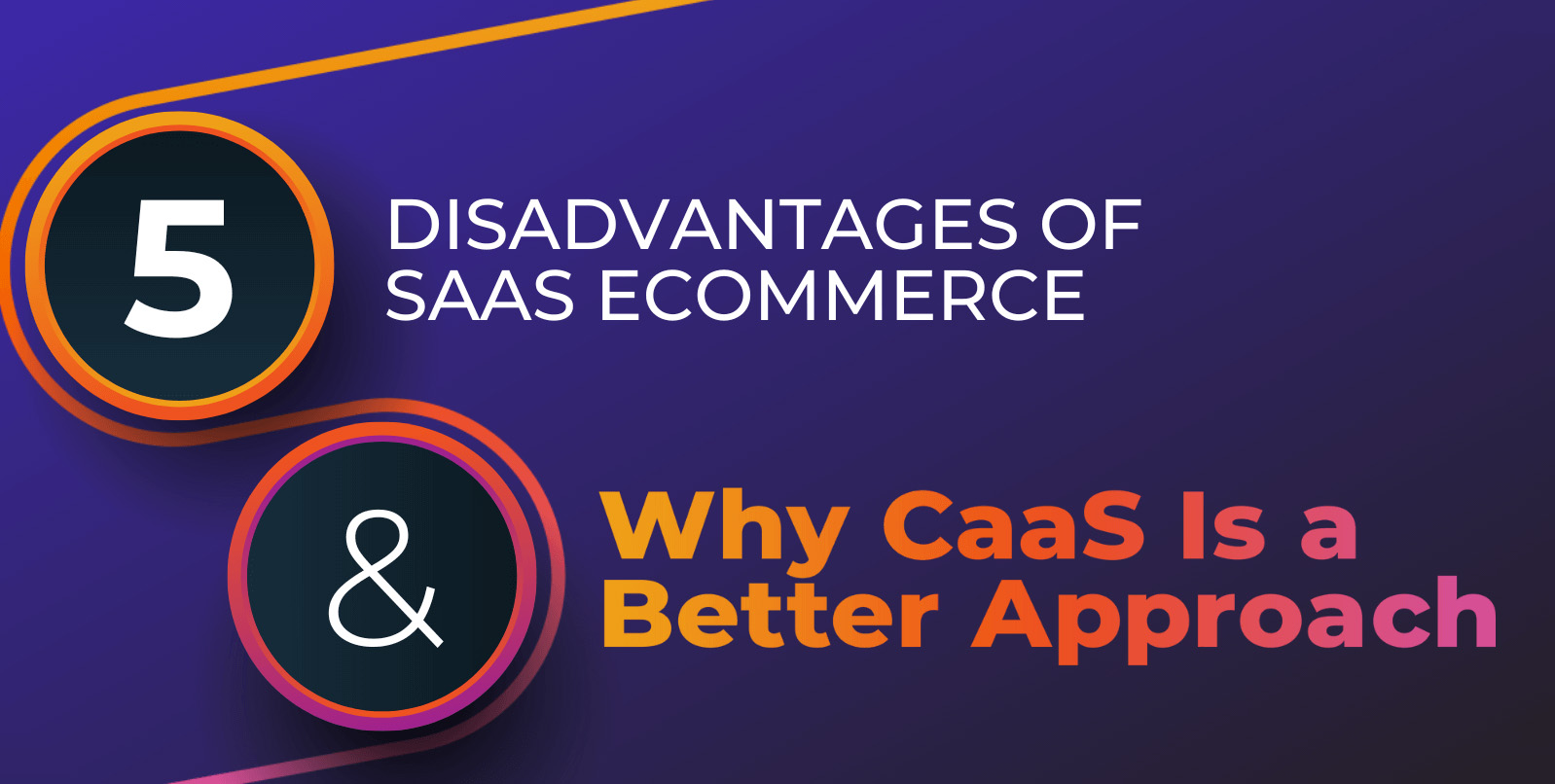 5 disadvantages of saas ecommerce