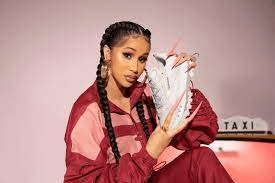 Reebok + Cardi B celebrity collaboration 