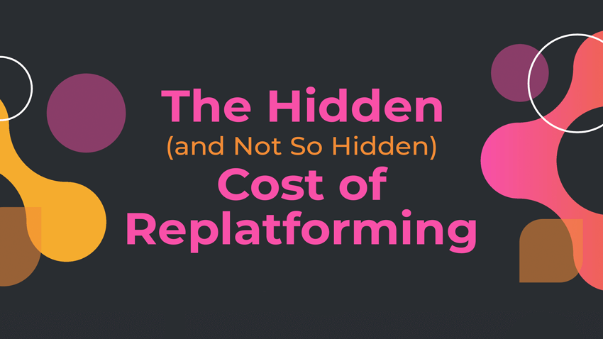enterprise ecommerce replatforming costs
