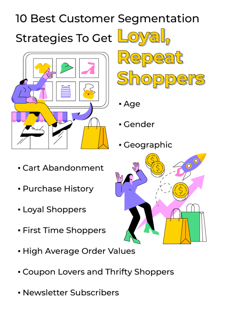 best customer segments examples ecommerce