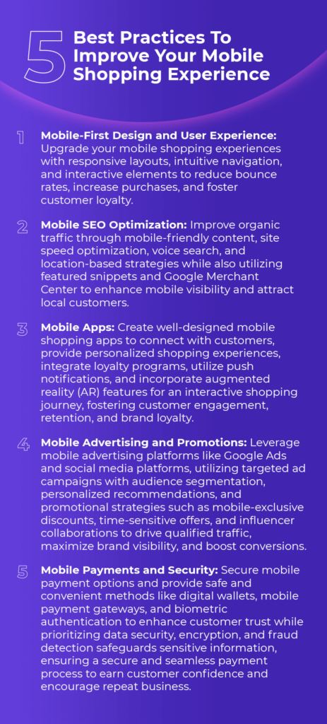 Mobile ecommerce best practices